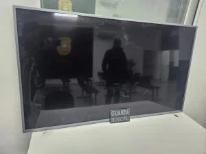 Guarda Municipal recupera TV furtada de igreja e prende suspeito em Rio do Sul