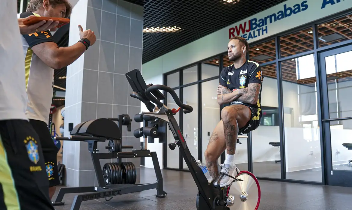 Neymar Faz Fisioterapia Em Nova Jersey Masculino 06062026