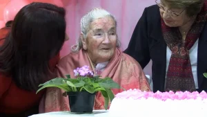 Dona Alaíde celebra 101 anos em Trombudo Central