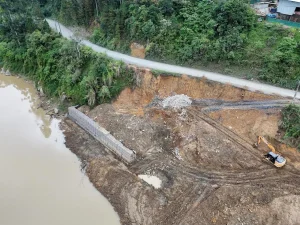 Obras de contenção interditam trecho da Estrada Geral Bom Fim a partir de segunda-feira (13)
