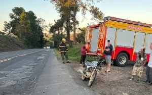 Motociclista morre após acidente em Pouso Redondo