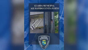 Guarda Municipal impede furto de cabos elétricos e detém dois suspeitos em Rio do Sul