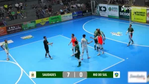 Série Prata do Futsal: Rio do Sul leva goleada ⚽