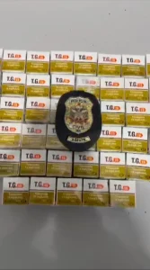 Homem é preso em flagrante com 45 caixas de medicamento da substância identificada como tirzepatida em Apiúna