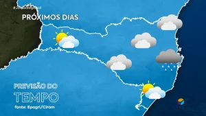 Frio polar chega com força a Santa Catarina