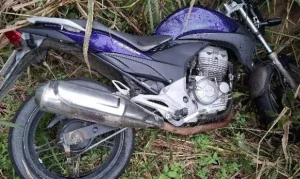 Motocicleta furtada durante a madrugada é recuperada no mesmo dia em Indaial