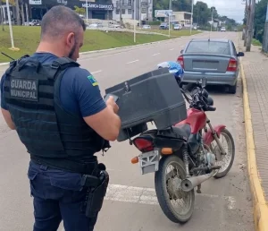 Mais de 140 motos irregulares são retiradas de circulação em Rio do Sul