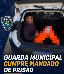 Homem é preso pela Guarda Municipal por descumprir medida protetiva em Rio do Sul