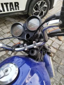 Homem é preso com motocicleta adulterada durante abordagem da PM em Rio dos Cedros