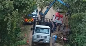 Homem morre após máquina agrícola cair de sete metros em Apiúna