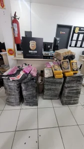 Dez pessoas são presas e cerca de 300 kg de drogas são apreendidas em operação na Grande Florianópolis