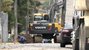 Casan inicia duas novas frentes de obras do esgotamento sanitário, nos bairros Santana e Jardim América, em Rio do Sul