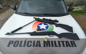 Homem é preso após denúncia de disparo de arma de fogo em Blumenau