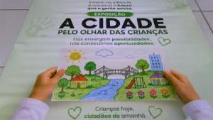 “A cidade pelo olhar das crianças”. Exposição começa hoje na Fundação Cultural
