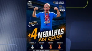 Nelson Junior se destaca no meeting paralímpico