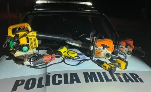 Ladrão em série é preso após confessar furtos de carro, moto e ferramentas em Indaial