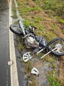 Motociclista morre após grave acidente na SC-350 em Ituporanga