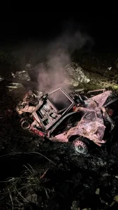 Grave acidente na SC-305 em São Lourenço do Oeste deixa quatro mortos, entre eles duas crianças