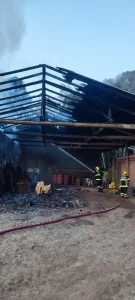 Incêndio atinge estufa de tabaco em Vitor Meireles