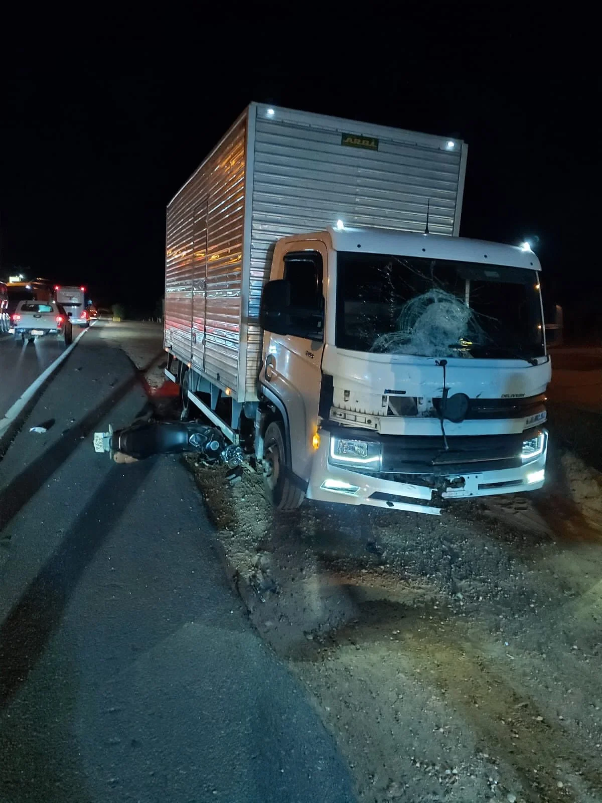 Motociclista é Encaminhado Em Estado Gravíssimo Após Colisão Com Caminhão Em Ibiramano Início Da (1)