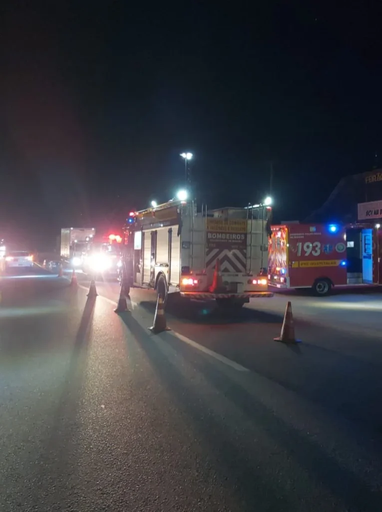 Motociclista é Encaminhado Em Estado Gravíssimo Após Colisão Com Caminhão Em Ibiramano Início Da (2)