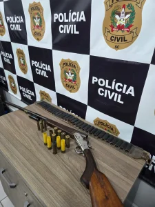 Polícia Civil esclarece caso de homem baleado ao tentar furtar aipim e galinhas em Ascurra