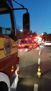 Motociclista fica ferido em acidente na SC-350, na Albertina, em Rio do Sul