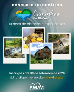 📸 Seu olhar pode contar a história do Alto Vale