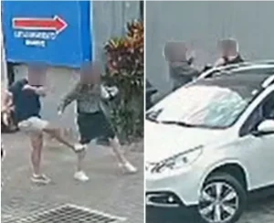 Polícia Civil indicia homem que agrediu mulher e proprietário de estacionamento em frente ao Parque Vila Germânica em Blumenau
