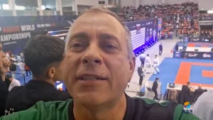 Érica Ferreira encerra participação no Mundial de caratê