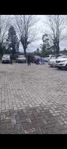 Homem fica ferido por arma branca após discussão em pátio de hospital em Trombudo Central
