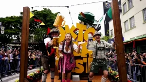 Oktoberfest sem preocupação com a estrada
