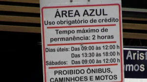 Área Azul: cobrança de estacionamento é suspensa em Rio do Sul