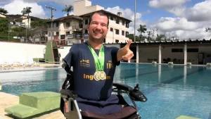 Bruno Becker coleciona ouros e mira as Paralimpíadas