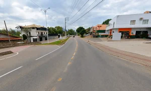 Rio do Sul instala lombada móvel para reduzir velocidade na Estrada Blumenau