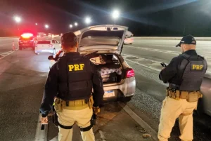 PRF registra 90 acidentes e duas mortes nas rodovias federais de SC durante feriado