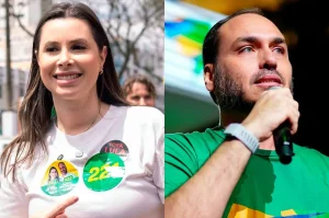 Carol De Toni e Carlos Bolsonaro são eleitos senadores por Santa Catarina